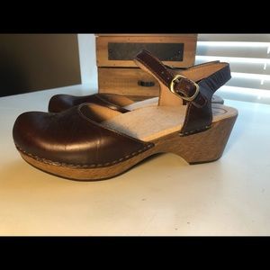 Dansko Sam Vintage Pull Up: Teak